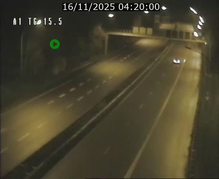 Traffic live webcam Luxembourg Munsbach - A1 direction Luxembourg - BK 15.5