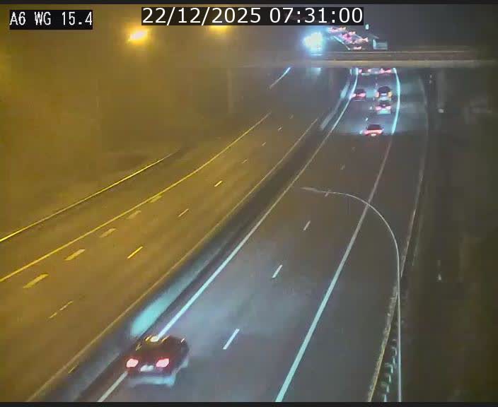 Traffic live webcam Luxembourg Capellen - A6 - BK 15.4 - direction Luxembourg/France/Allemagne