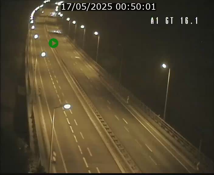 Traffic live webcam Luxembourg Niederanven - A1 direction Allemagne - BK 16.1