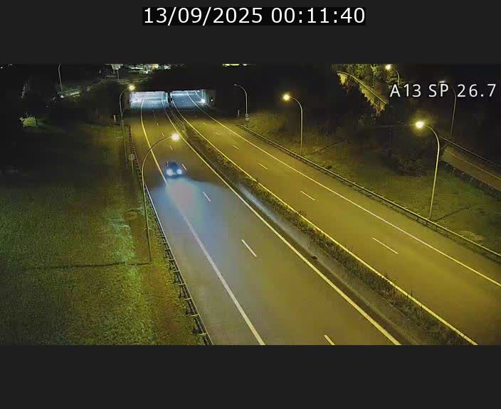 Traffic live webcam Luxembourg Frisange - A13 direction Luxembourg-ville - BK 26.7