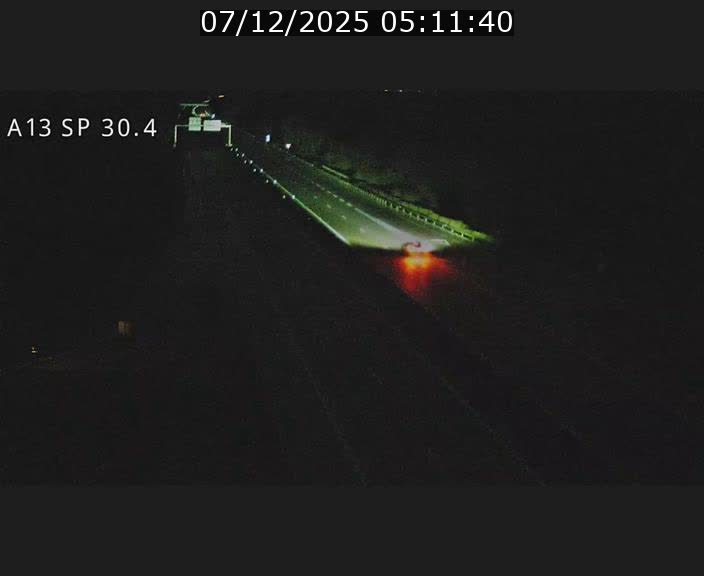 Traffic live webcam Luxembourg Altwies - A13 direction Luxembourg-ville - BK 30.4