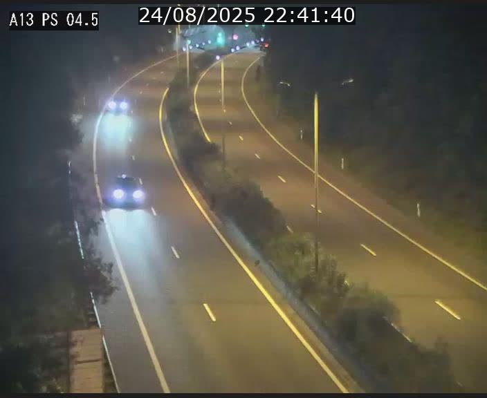 Traffic live webcam Luxembourg Differdange - A13 direction Esch-sur-Alzette - BK 4.5