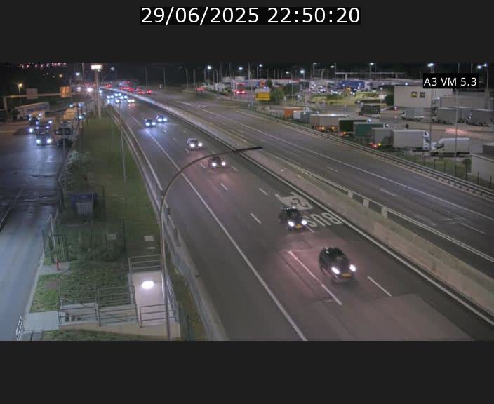 Traffic live webcam Luxembourg Aire de Berchem - A3 - BK 5 - direction France