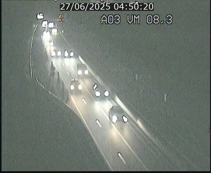 Traffic live webcam Luxembourg Bettembourg - A3 - BK 8.3 - direction France