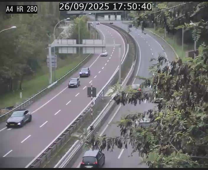 Webcam traffic A4 Luxembourg - BK 0.2 - P+R Bouillon (direction Luxembourg)