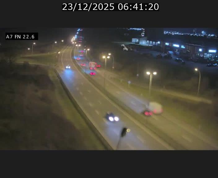 Caméra trafic Luxembourg - A7, Colmar-berg direction Mersch