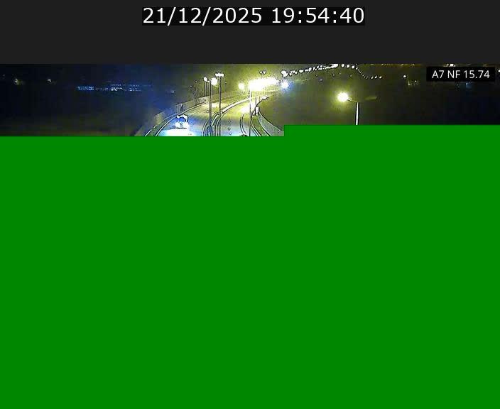 Caméra trafic Luxembourg - A7, Tunnel Mersch, entrée nord, direction Lorentzweiler