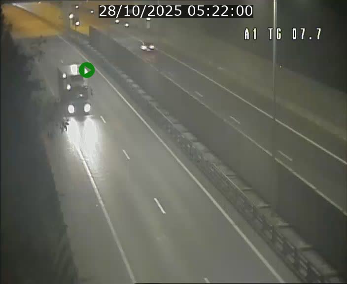 Traffic live webcam Luxembourg Kirchberg - A1 direction Luxembourg-ville - BK 7.7