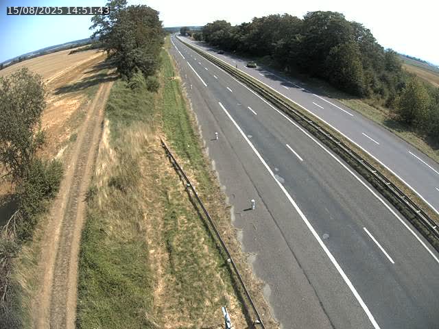 Caméra autoroute France - A30, Havange direction Metz
