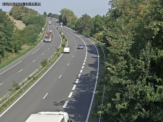 Caméra autoroute France - A33, Rosières direction Lunéville