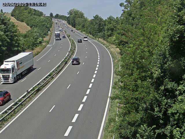 Caméra autoroute France - A33, Rosières direction Lunéville