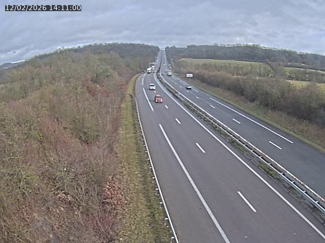 Caméra autoroute France - A33, Saint-Nicolas-de-Port direction Lunéville