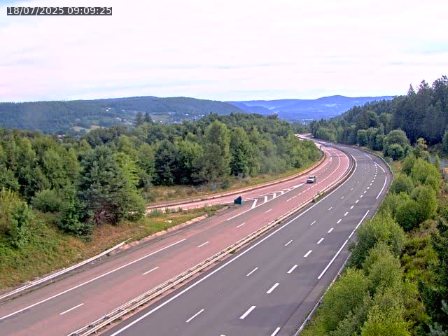 Caméra autoroute France - N57, Côte de la demoiselle direction Remiremont