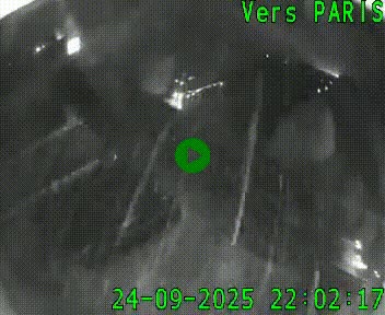 Clone of Caméra routière sur l'autoroute A20 au nord de Limoges, à la jonction avec la N520. Vue orientée vers Paris