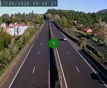 Caméra autoroute A75 à hauteur de Coudes, en direction de Clermont-Ferrand