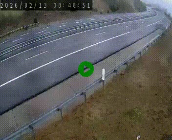 Caméra autoroute A75 à hauteur de la sortie 42 (Rodez, Laissac, Aire de l'Auvergne) située sur la commune d'Auberoques, près de Sévérac-le-Château
