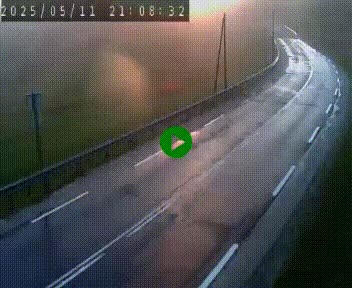 Webcam routière au niveau du col de la Chavade en Ardèche, sur la N102 à 1266 mètres d'altitude