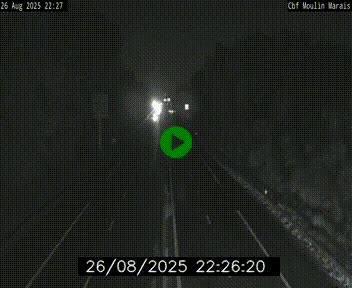 Webcam sur le périphérique de Nantes (N844) entre la Porte de Saint-Luce et la Porte d'Anjou, à l'est de la ville