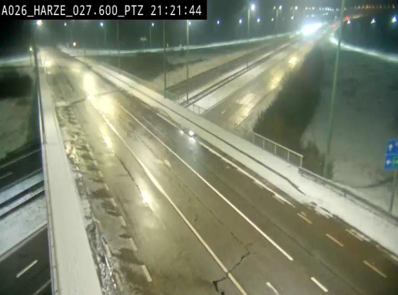 Caméra autoroute Belgique - Sougné-Remouchamps,E25 direction Luxembourg