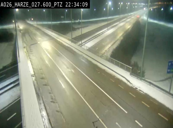 Caméra autoroute Belgique - Sougné-Remouchamps,E25 direction Luxembourg