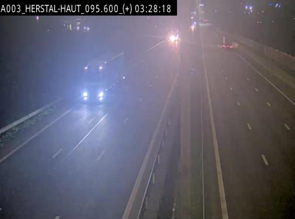 Webcam autoroute Belgique - Herstal - E40 direction Aix-la-Chapelle - BK 97