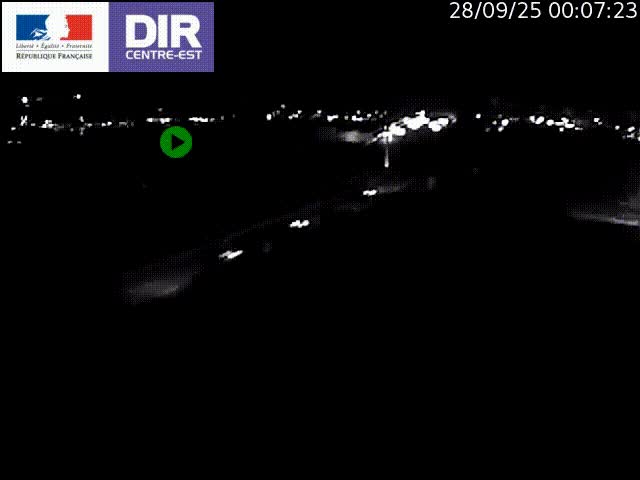 Webcam autoroute sur A450 à Pierre-Bénite en direction de Lyon et de l'autoroute A7