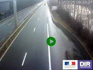 Webcam sur la nationale N90 à Gilly-sur-Isère, en direction et à proximité d'Albertville