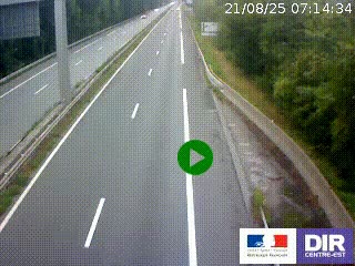 Webcam sur la nationale N90 à Gilly-sur-Isère, en direction et à proximité d'Albertville