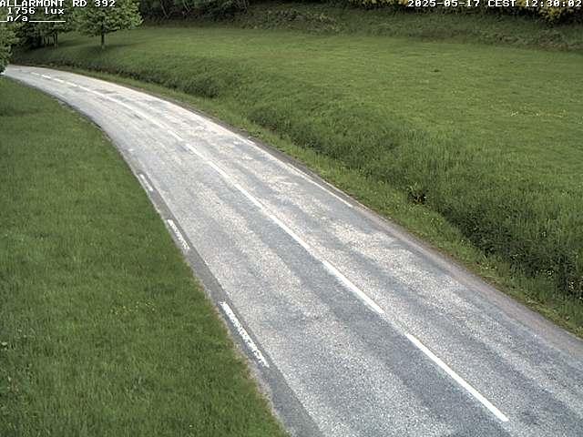 Webcam à Allarmont dans les Vosges, sur la RD392