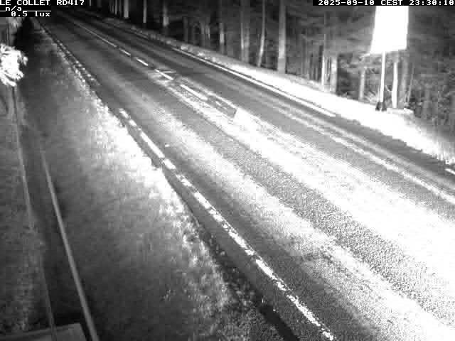 Caméra du Collet sur la route de Colmar (D417)
