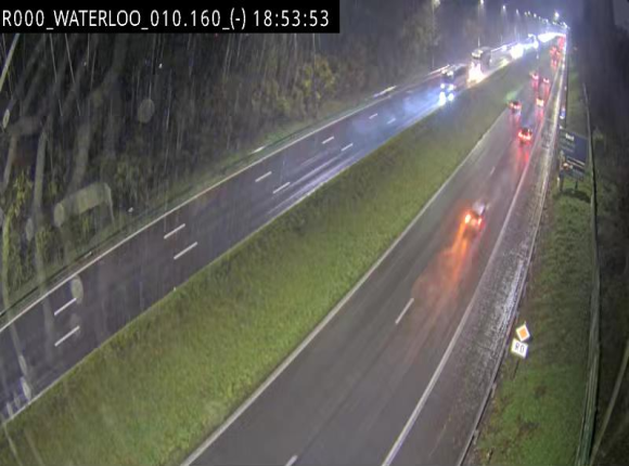 Webcam autoroute Belgique - Waterloo - R0 (ring de Bruxelles) - BK 12.3