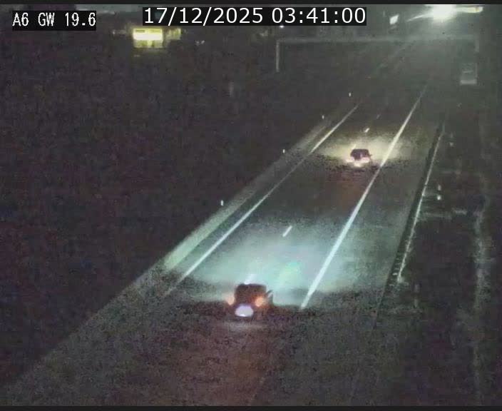 Traffic live webcam Luxembourg - Steinfort - A6 - BK 19.6 - direction Belgique