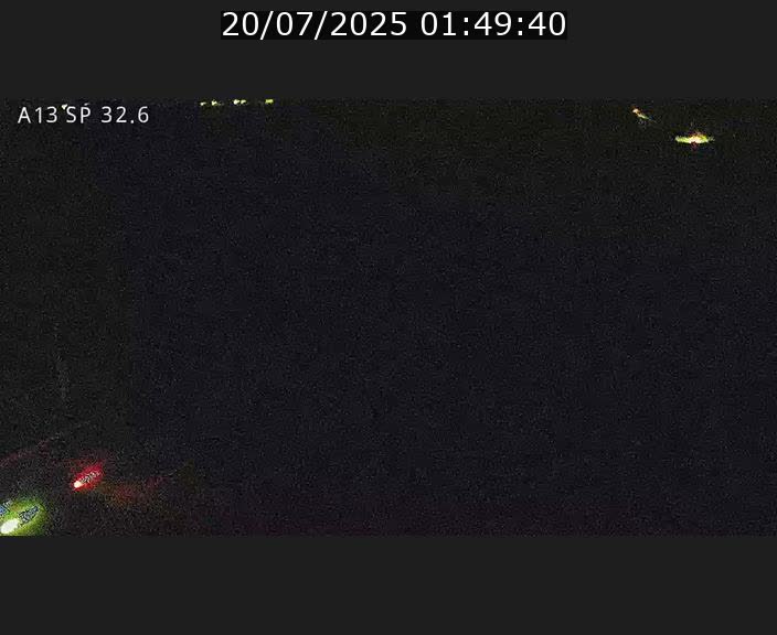 Webcam info trafic A13 à hauteur de Mondorf-les-bains. Vue orientée vers Altwies