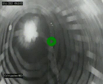Webcam routière à la fin de la N10, en périphérique ouest d'Angouleme, proche de la jonction avec l'A10
