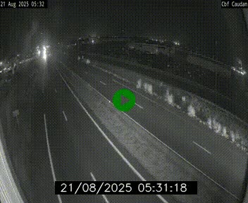 Webcam sur la N165 à hauteur de Caudan, dans le Morbihan.