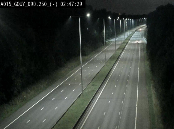 Webcam autoroute Belgique - Gouy-lez-piéton - E42 - BK 90.3