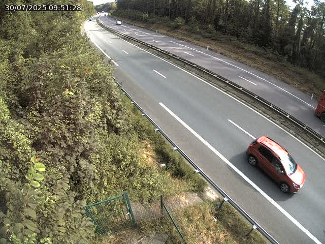 Caméra autoroute France - N52, Crusnes vers Belgique, Luxembourg