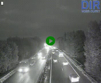 Webcam sur le périphérique de Caen (N814) à l'est de la ville, à Mondeville hauteur de la sortie 2, Presqu'île-Rives de l'Orne, au bout de l'autoroute A13