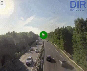 Webcam sur le périphérique de Caen (N814) à l'est de la ville, à Mondeville hauteur de la sortie 2, Presqu'île-Rives de l'Orne, au bout de l'autoroute A13
