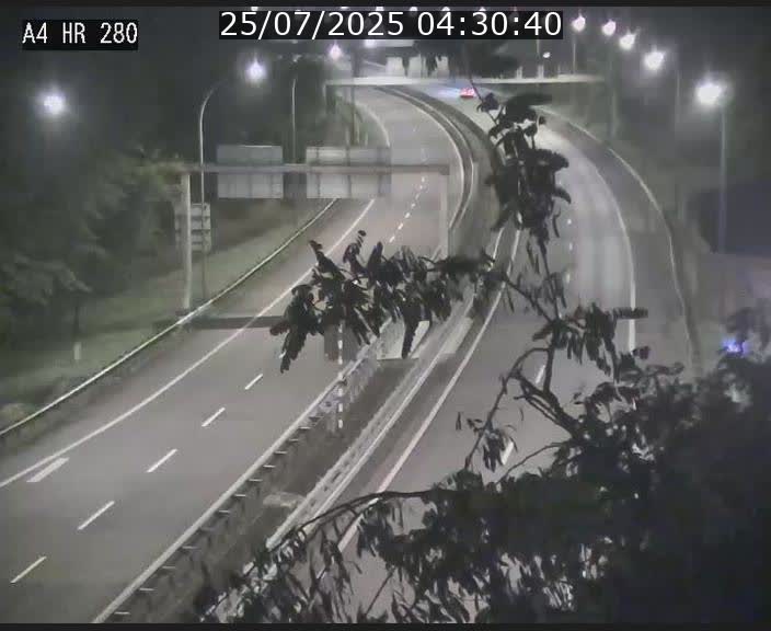 Webcam traffic A4 Luxembourg - BK 0.2 - P+R Bouillon (direction Luxembourg)