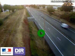 Webcam à Mably, à proximité de Roanne en direction de Moulins sur la N7