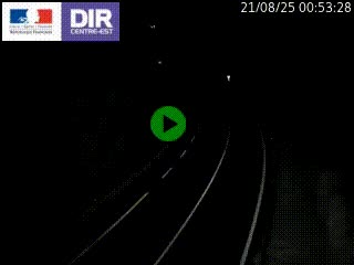 Caméra trafic sur la N90 à Bourg-Saint-Maurice, en provenance d'Aoste et en direction d'Albertville