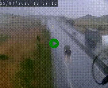 Caméra autoroute A75 à hauteur de Le Crest, en direction de Montpellier
