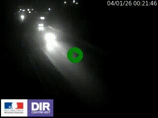 Webcam routière à Saint-Etienne-Terrenoire sur la RN88 avant la jonction entre l'A72 et le Boulevard Périphérique de Saint-Etienne