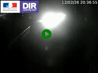 Caméra sur la Nationale 90 (N90) à La Léchère, en direction et à proximité d'Albertville