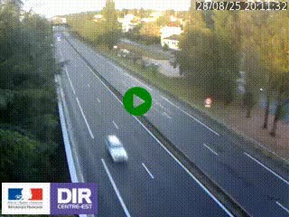 Webcam routière à Le Chambon-Feugerolles sur la RN88 entre Firminy et Saint-Etienne