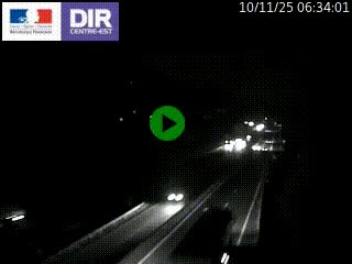 Caméra trafic à Meylan sur la Rocade-Sud de Grenoble en direction d'Aix-en-Provence