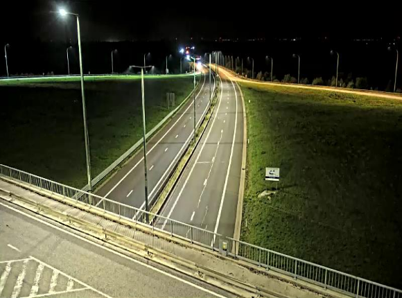 Webcam à la Baraque de Fraiture à la jonction entre l'E25 et la N89 à hauteur de Vielsalm