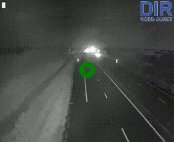Webcam sur A84 à hauteur de l'échangeur de Poilley avec la N175, au sud d'Avranches