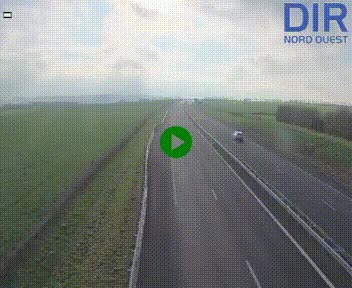 Webcam sur A84 à hauteur de l'échangeur de Poilley avec la N175, au sud d'Avranches